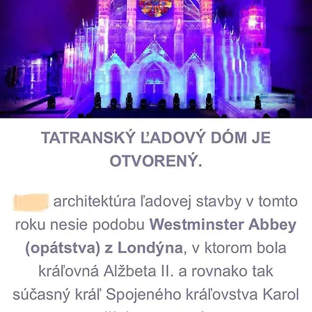 Apartmán Apartmenty Patris *
